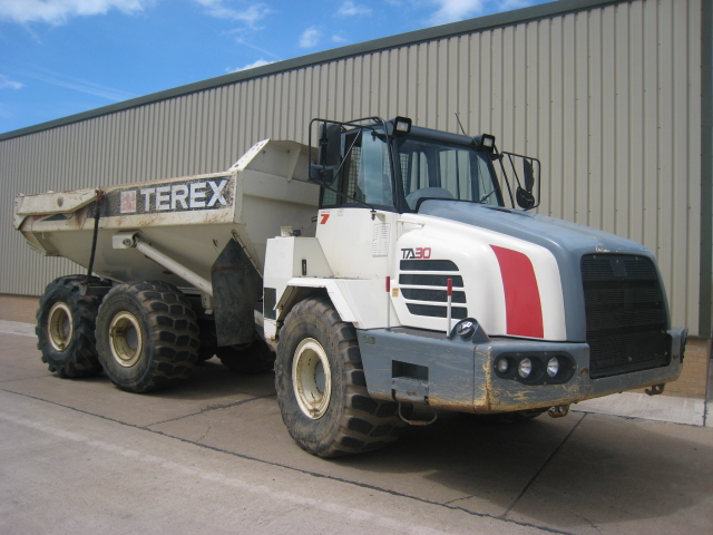 Terex TA 30 Frame Steer Dumper - ex military vehicles for sale, mod surplus